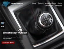Tablet Screenshot of diamondlock.hu
